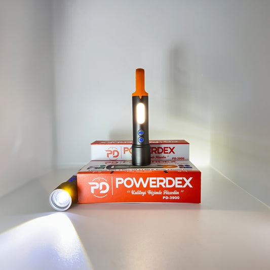 PD-3900 Çok Fonksiyonlu Zoomlu Şarjlı El Feneri