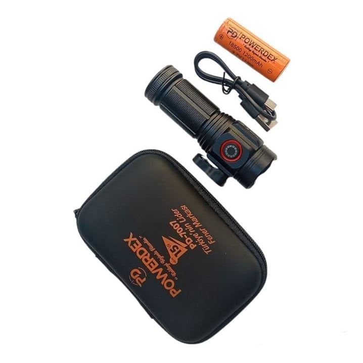 PD-7007 15 Watt Mıknatıslı Mini Şarjlı El Feneri