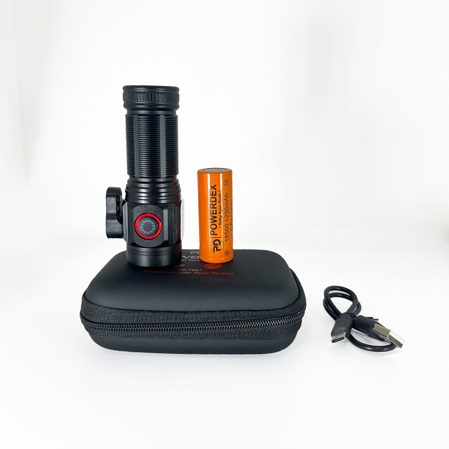 PD-7007 15 Watt Mıknatıslı Mini Şarjlı El Feneri