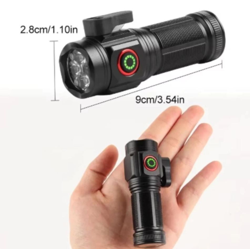 PD-7007 15 Watt Mıknatıslı Mini Şarjlı El Feneri