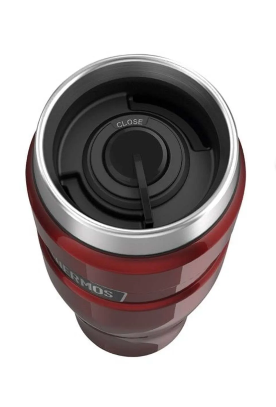 Termos 470ml. Kırmızı Çelik Termos