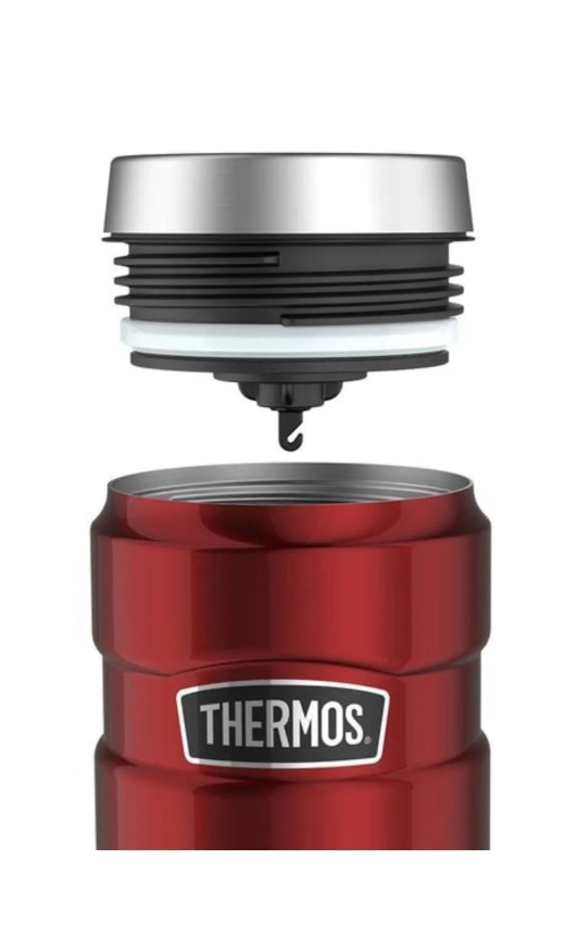 Termos 470ml. Kırmızı Çelik Termos