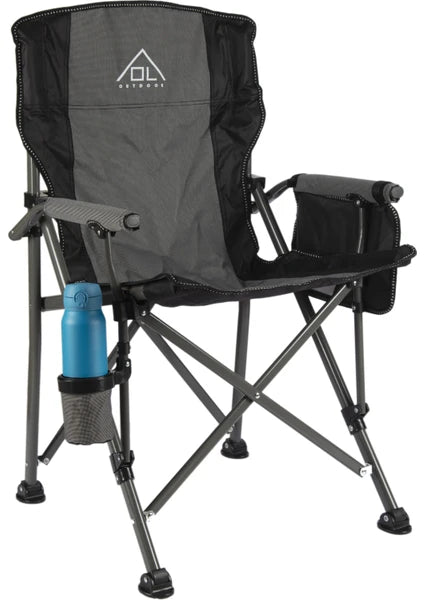 Outdoor Katlanır Kamp Sandalyesi – Gri