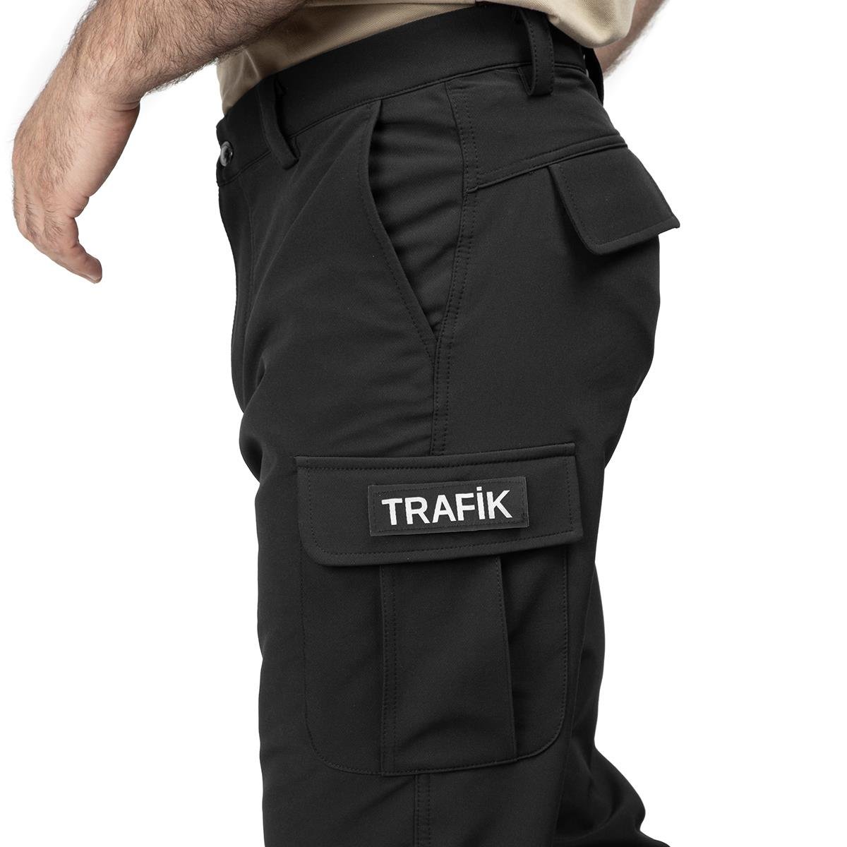 Taktikal Trafik Polis Pantolonu Siyah