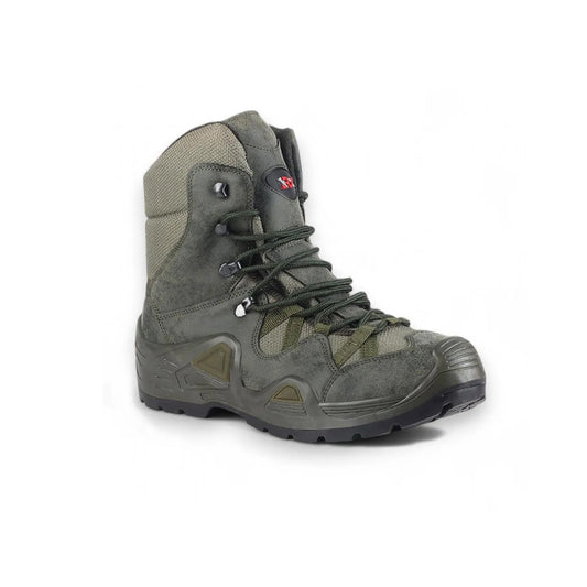 Taktikal Outdoor Fermuarlı Bot - Haki Yeşil